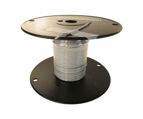 Military Specification M27500/24SB4T23 White Jacket 24 AWG 4 Conductor Shielded Cable - 100-Ft/Roll