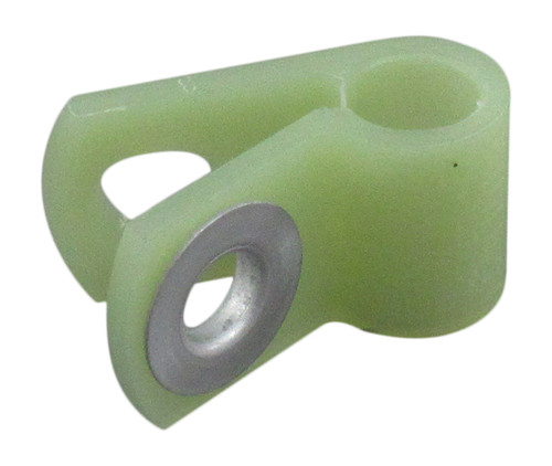 Military Standard MS25281R4 Light Green Plastic Clamp, Loop - 2/Pack