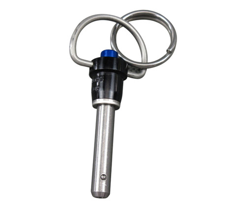 Military Standard MS17987C412 Stainless Steel 1/4" x 1.20 Quick Release Pin - 10/Pack