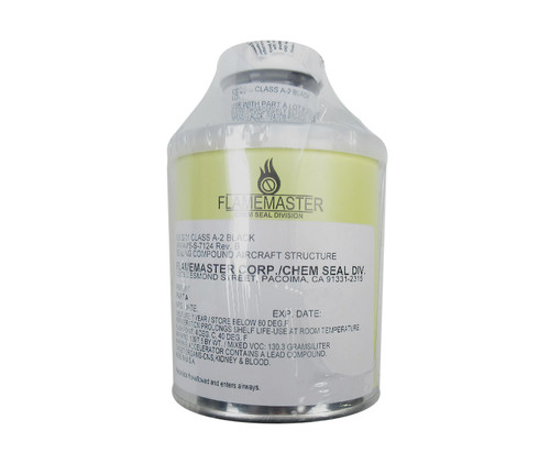 Flamemaster CS 3201 A-2 Black AMS-S-7124B (no QPL) Spec Integral Fuel Tank and Cabin Sealant - Pint (12 fl oz) Can Kit