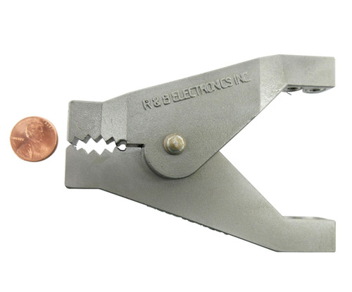 Military Specification M83413/12-1 Stainless Steel Aircraft Electrical Grounding Clamp - 10/Pack