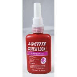Henkel 08741 LOCTITE® Letter Grade AV (087) Red High Strength Threadlocker - 250 mL (8.45 oz) Bottle - 10/Pack