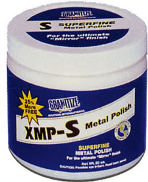 GRANITIZE™ Aviation XMP-S Superfine Grade Mirror Finish Metal Polish - 20 oz Plastic Jar - 12/Pack