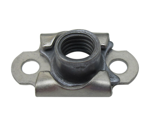 Military Standard MS21076L3N Corrosion-Resistant Steel Nut, Self-Locking, Plate - 10/Pack