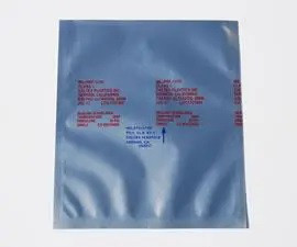 Military Specification MIL-PRF-131K Class I ULTRAFOIL 500M Silver 6” x 19” Heat Sealable Bag - 25/Pack