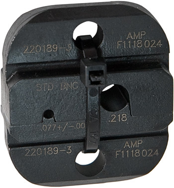 TE Connectivity 220189-3 BNC Crimping Die for Comm Tool