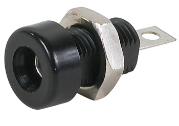 Cinch Connectors 108-0903-001 Black Banana Jack, Tip - 5/Pack