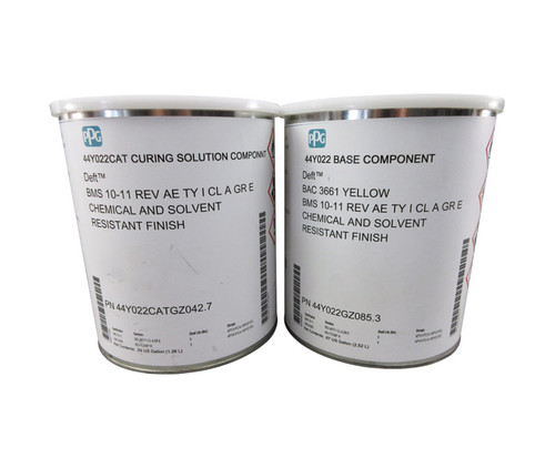 PPG® Deft® 44-Y-022 Yellow BMS 10-11AC TY I CL A GR E Spec Chromate Water Reducible Epoxy Primer - Gallon Kit
