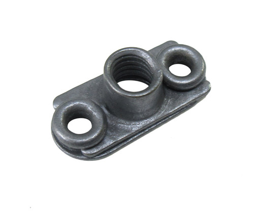 Military Standard MS21075L3E Steel Dry Filmed Nut, Self-Locking, Plate - 10/Pack