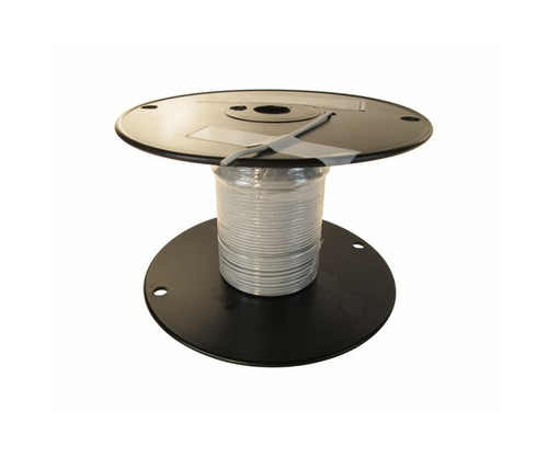 Military Specification M27500/20SR2U00 White Jacket 20 AWG 2 Conductor Cable - 100-Ft/Roll