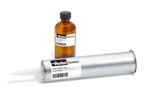 CHO-BOND® 1038 Electrical Conductive Silicone Sealant (No Primer ) - 6 fl oz SEMCO Cartridge - 4/Pack