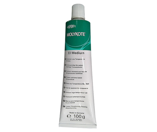 MOLYKOTE™ 33 Medium Extreme Low Temperature Grease - 100 Gram (3.5 oz) Tube