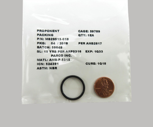 Military Standard MS29513-018 O-Ring - 50/Pack