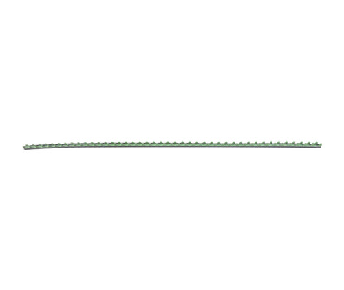 Military Specification M22529/2-2C-85 Green/Gray Composite Edging Grommet - 12.75" Cut Length