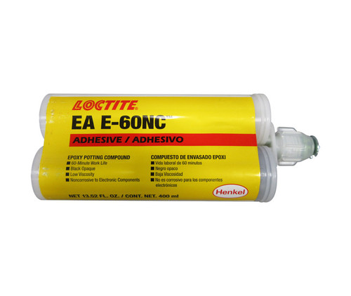 Henkel 29326 LOCTITE® EA E-60NC™ HYSOL® Industrial-Grade Epoxy Potting Compound - 400 mL (10.1 oz) Standard Cartridge - 6/Pack