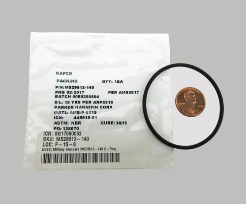 Military Standard MS29513-140 O-Ring - 20/Pack