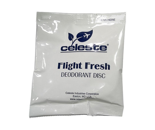 Celeste® SD-5500U Flight Fresh® Fresh Breeze Deodorant Disc - 25/Pack