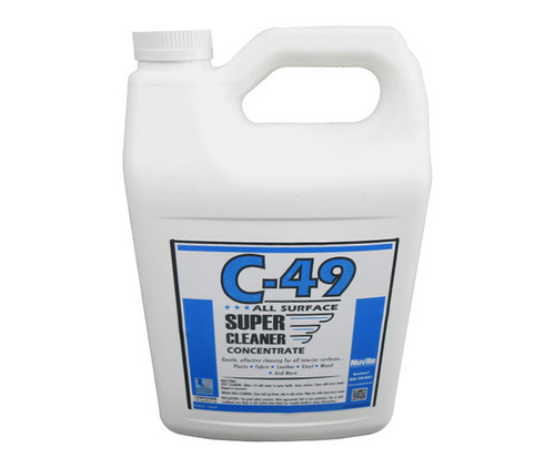 Nuvite® C-49 Aircraft All Surface Super Concentrated Cleaner - Gallon Jug - 2/Case