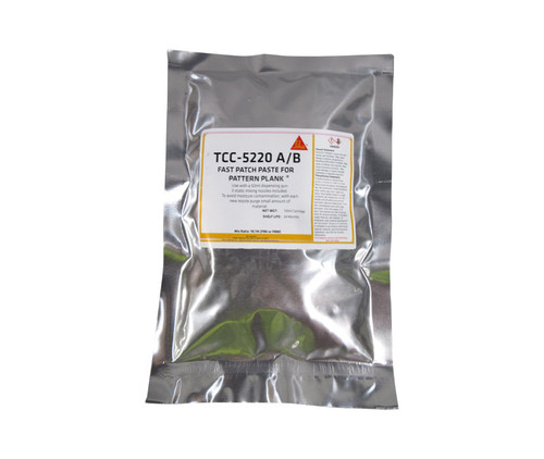 Sika® TCC-5220 A/B Brown Fast Patch Paste for PP-1052 Pattern Plank® - 50 mL Cartridge