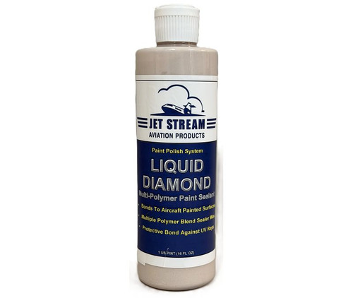 JET STREAM® LD01 LIQUID DIAMOND™ Tan Aircraft Paint Sealant - 16 oz Bottle