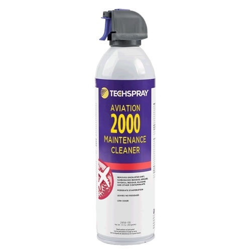 TECHSPRAY® 2859-13S Aviation 2000 Clear Cleaner Degreaser - 13 oz Aerosol Can - 12/Pack