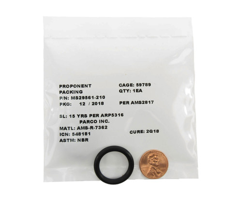 Military Standard MS29561-210 O-Ring - 2/Pack