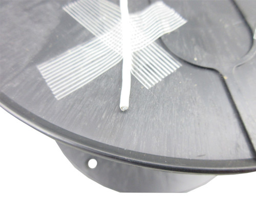 Military Specification M27500/24SD3T23 White Jacket 24 AWG 3 Conductor Shielded Cable - 100/Foot