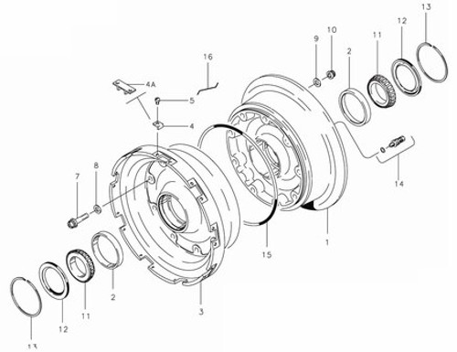 Cleveland Wheel & Brake 40-276 Wheel Assembly