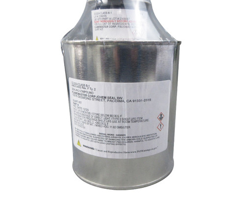 Flamemaster CS 3204 B-1 Gray AMS-S-8802E Type 2 Spec Integral Fuel Tank Sealant - Quart (24 fl oz) Can Kit - 16/Pack