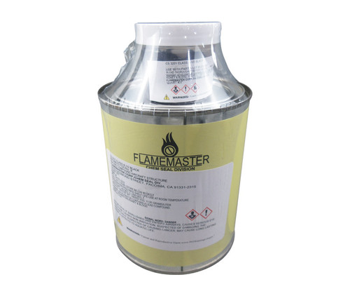 Flamemaster CS 3201 B-1/2 Black AMS-S-7124B (no QPL) Spec Fuel Tank Sealant - Quart (24 fl oz) Can Kit
