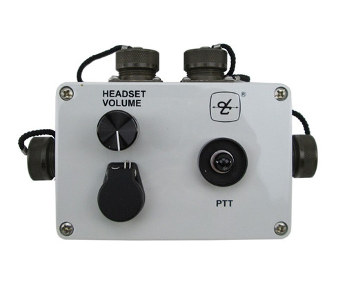 David Clark 40136G-02 Model U3815A Radio Intercom / Headset Station