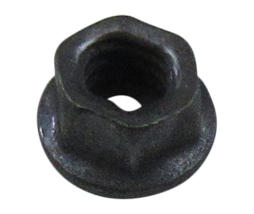 Military Standard MS21042L04 Steel Dry Film Coated Nut, Self-Locking, Extended Washer, Hexagon - 10/Pack