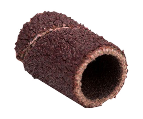 3M™ 40243 Brown 341D 1/4" x 1/2" Grit 80X Aluminum Oxide Cloth Spiral Band - 24/Pack