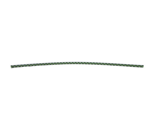 Military Specification M22529/2-6C-85 Green/Gray Composite Edging Grommet - 12.75" Cut Length - 5/Pack
