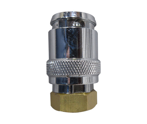 Dill Air Controls 9038 1/4" NPT Female Large Bore Clip-On Air Chuck - 10/Pack