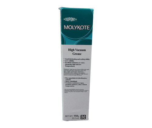 DUPONT™ MOLYKOTE® 976V White PCS5016A Spec High Vacuum Grease Silicone - 150 Gram (5.3 oz) Tube