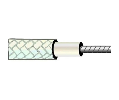 Military Specification M5086/1-22-9 White Unshielded 22 AWG Wire, Electrical - 100-Ft/Roll