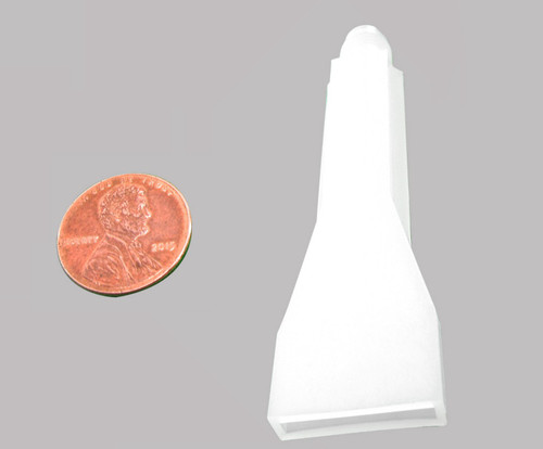 PPG® Semco® 220587 Model 8645 4-3/16" Long x 1/8" x 1" Orifice Ribbon Sealant Gun Nozzle