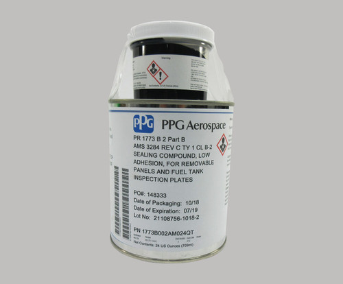 PPG® PR-1773 B-2 AMS-3284B Type 1, Class B-2 Spec Corrosion Inhibitive Access Door Sealant - Quart Kit