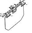 Rosen RWW1123-200-1 IAI 1123 & 1124 Westwind Monorail Gray Replacement Sunvisor System Lens Only
