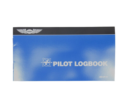 Aviation Supplies & Academics ASA-SP-10 Blue The Standard™ Softcover Pilot Log Book