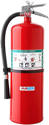 H3R Aviation Model 361 Red 17.0 lb UL Rating B:C Size II Halon 1211 Flight line/Ramp Fire Extinguisher
