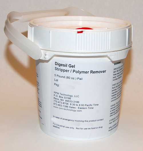 Digesil® Gel 3015-210 Digesil Gel Silicone Depolymerizer / Stripping Agent - 5 lb Bucket