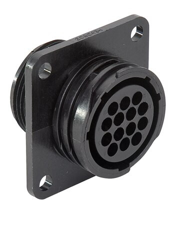 TE Connectivity 206043-1 14 Pin Female Cpc Sq - Flange #1 - 100/Pack