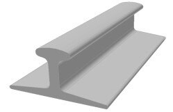 McFarlane Aviation STE101 Seat Rail Extrusion - .69 x 1.5 - Sold per Inch