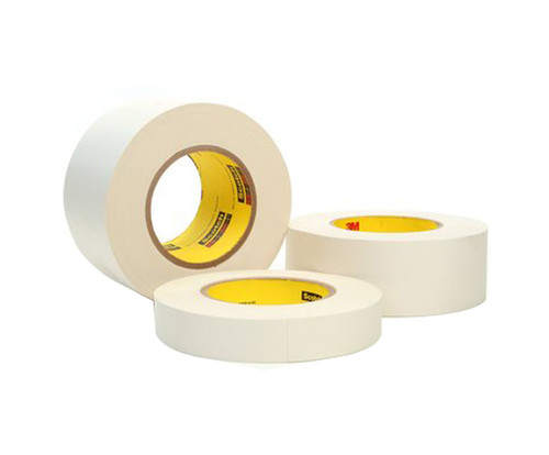 3M™ 021200-03021 Scotch® 365 White 8.3 Mil Thermosetable Glass Cloth Tape - 3" x 60 Yard Roll