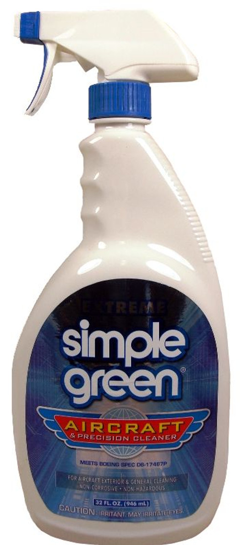 Extreme Simple Green® 13412 Aircraft & Precision Cleaner - 32 oz Trigger-Spray Bottle