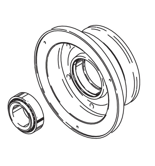 Cleveland Wheel & Brake 162-08702 Outer Wheel Half Aseembly