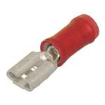 TE Connectivity 640917-1 Quick Disconnect Terminal 18-22AWG F 20.83mm 5.84mm Tin - 100/Pack