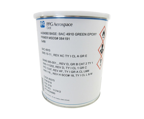PPG® Deft® 44-GN-060 BMS 10-11 Type 1, Class A Spec Water Reducible Epoxy Primer - Gallon Kit